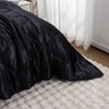 A Nice Night 5PCS Satin Silky Soft Quilt Luxury Super