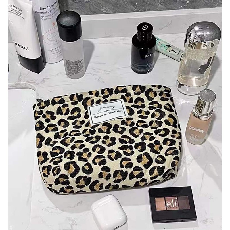 znmeny Women's Makeup Pouch, Cosmetic Pouch, Large Capacity, Cute, Stylish,