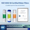 iSpring US31 Water Filtration System for Drinking, NSF Certified 3-Stage