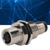 M8‑I4 Brass Industrial Connector Adapter M8 IP67 Waterproof Connector 4pin