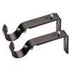 Curtain Rod Bracket Set of 2 for 7/8 or 1