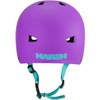 Harsh ABS Scooter Skateboard Helmet - Purple (Medium (55cm -