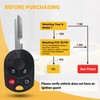 Car Key Fob Ford Key Replacement for Ford Explore丨 Mustang丨