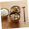 MAGICLULU Wooden Chopstick Holder Chopsticks Rest Rack Daiso Style Food