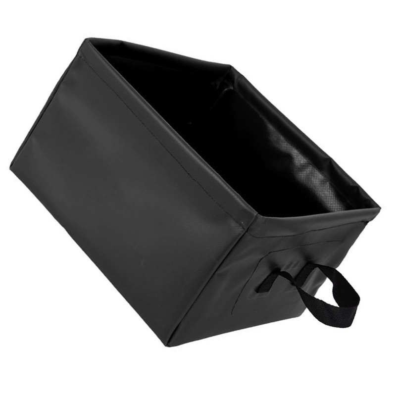 Collapsible Basin Leakage Proof Portable Folding Camping Bucket for Travel