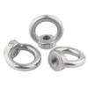 TIOMIOSEA Ring Nut M12, 304 Stainless Steel Threaded Eye Nut