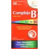 Complejo B Vitaminas Tabletas, 30 Piezas