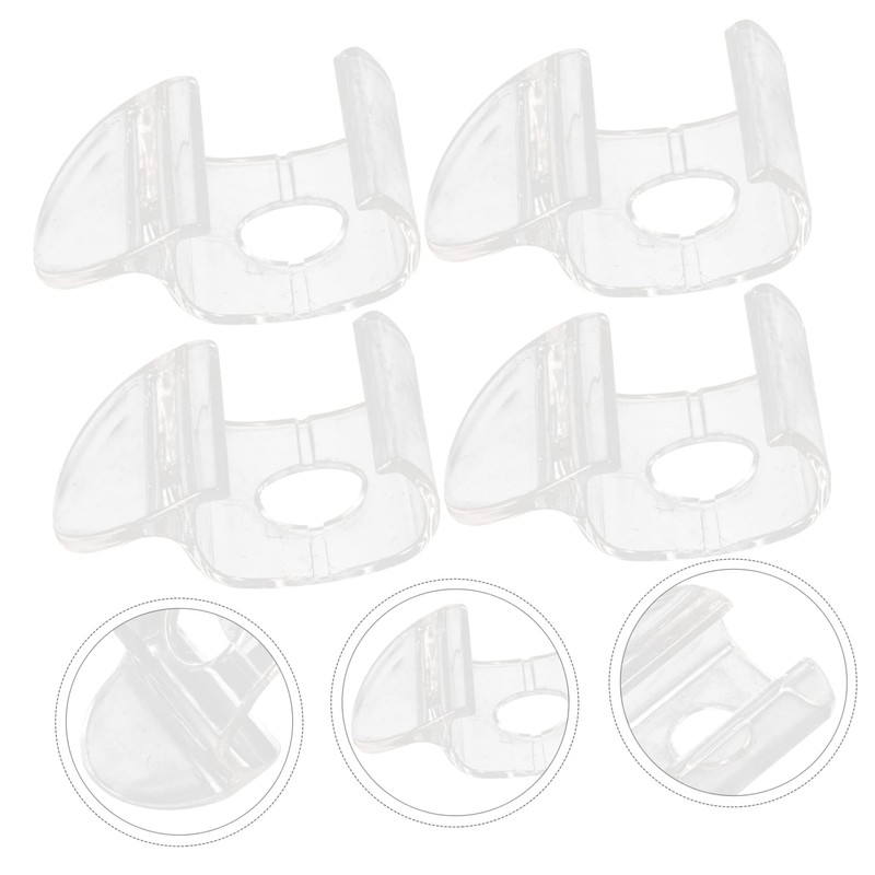 STOBAZA Blinds Accessories 4 Pack Roller Shutter Handle Pulls for