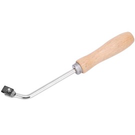 Floor Groover, Wood Grooving Gouge Steel, Slotting Knife Flooring Tools, for PVC Plastic Floor, with 3 Slotting Spare Blades, Arc Welding Nozzles