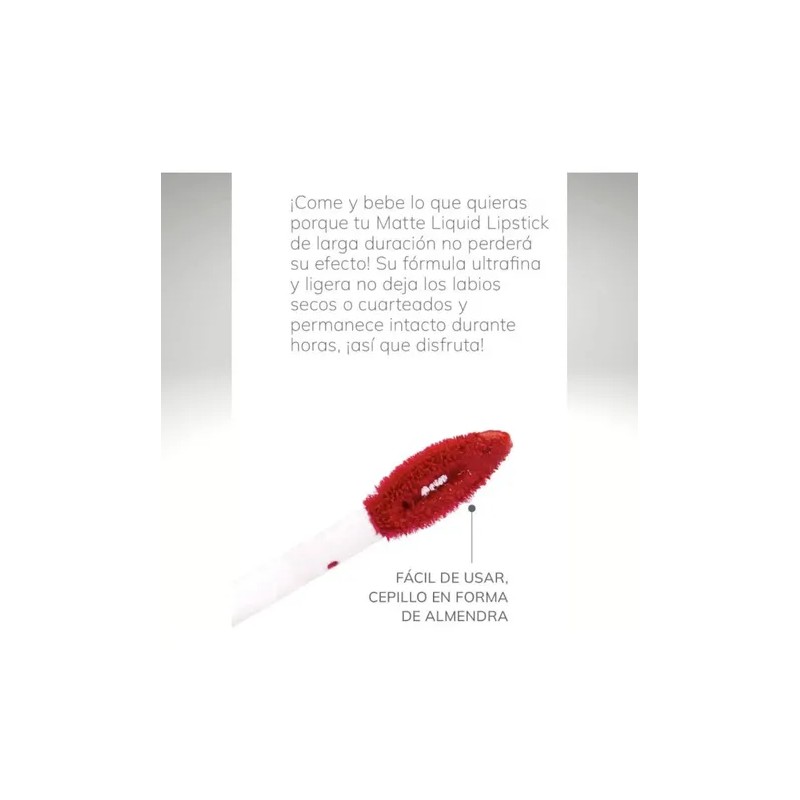 Labial Farmasi Frm Matte Liquid Lipstick Color Deep Love Deep