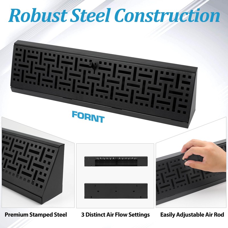 Baseboard Register Diffuser Vent Covers: 6 Pcs 18 Inch Baseboard
