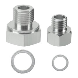 GoaMotors Oil Pressure Coolant Temp Gauge Fitting Adapter M12 M16