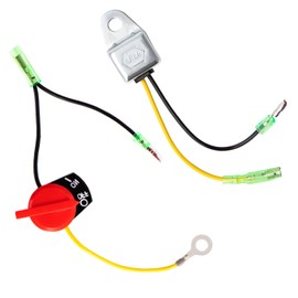 SOFO 36100-ZE1-015 ON Off Engine Stop Switch with Low Oil Sensor for Predator 212 Honda GX120 GX160 GX200 GX240 GX270 GX340 GX390 5.5HP 6.5HP 9HP 11HP 13HP