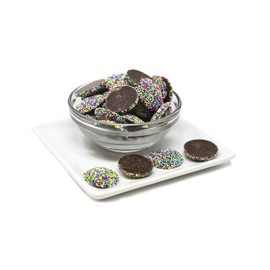 Easter Nonpareils Dark Chocolate Multicolor Pastel Nonpareils Candy 1 pound