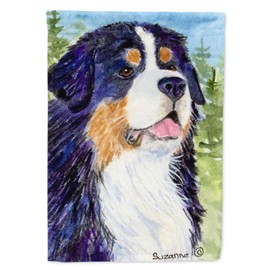Caroline's Treasures SS8867GF Bernese Mountain Dog Garden Flag Mailbox Flag Decorative Yard Flag Banner Outside Patio Artwork Yard Flower Beds, Garden Size, Multicolor