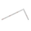 Shinwa Sokutei JIS 10647 Carpenter Measuring Measure, Same Thickness, Silver,