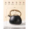 Tea Kettle, BELANKO 102 OZ / 3 Liter Whistling Tea