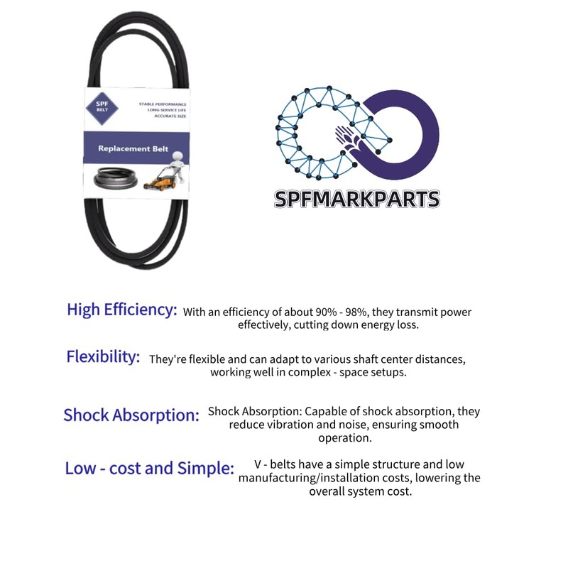 Auger Drive Belt 1/2" x 41" Replacement for Snowblower Toro