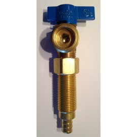 Oatey 38472SP Fire-Rated Washing Machine Outlet Box, ½” ASTM F1807 PEX Connections, Single Pack, 1/4 Turn Brass Ball Valves