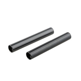 CAMVATE 2 x 3.9 inch (10 cm) Rod Pipe Outer Diameter 0.6 inch (15 mm) Aluminum Black Camera Accessories