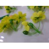 Plastic Artificial Yellow Apricot Blossom Flower (HOA mai chùm)