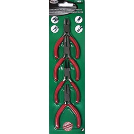Mini Pliers Set of 4 Side Cutters Flat Nose Pliers Round Nose Pliers