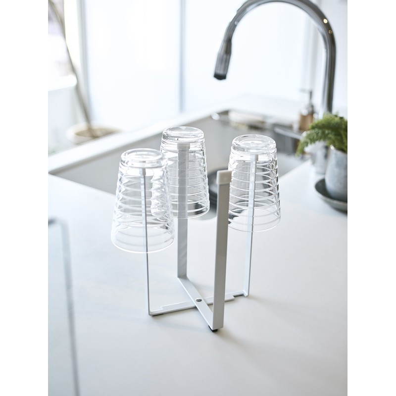 Yamazaki Industries 3180 Polythene Bag Eco Holder Tower L White