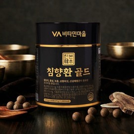 Vitamin Village 비타민마을 한본 침향환 골드 100환 x 1박스 (총100환) Vitamin Village Hanbon Agarwood Pill Gold 100 Pills x 1 Box (Total 100 Pills)