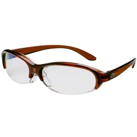 DIMENSION ディメンション 花粉メガネ レッドブラウン