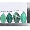 JIC Gem Green Fluorite Crystal Natural Healing Crystal Point Fluorite