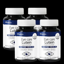 Roniwell Eye Care Lutein 90 tablets (4 units) (12 months) Marigold flower extract improves the health of aging, dull eyes / 로니웰 아이케어 루테인 90정 4개 (12개월) 마리골드꽃추출물 노화 침침한 눈건강 증진