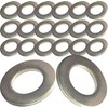 Stainless Steel Washers Set, Form A, Internal and External Spring