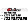 Dirt Digits DD53B-5 Black 5.5" High-Gloss Precision Die Cut Vinyl