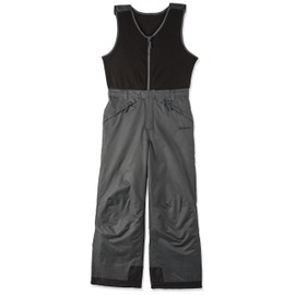 Arctix Kids Limitless Fleece Top Bib Overalls, Charcoal, X-Small