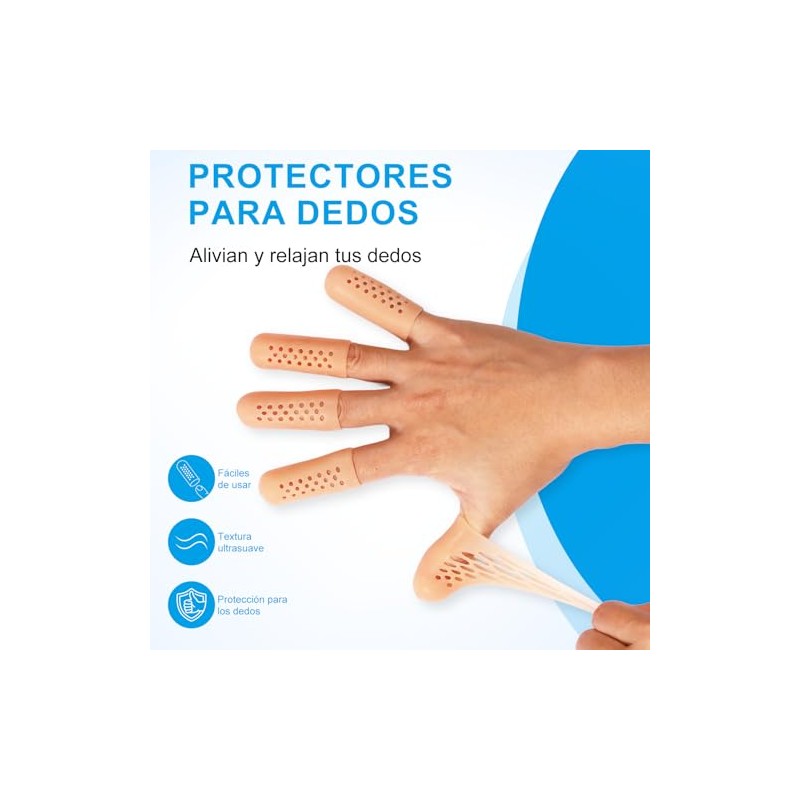 Protección total para tus pies con NEARPOW: 36 piezas dedales