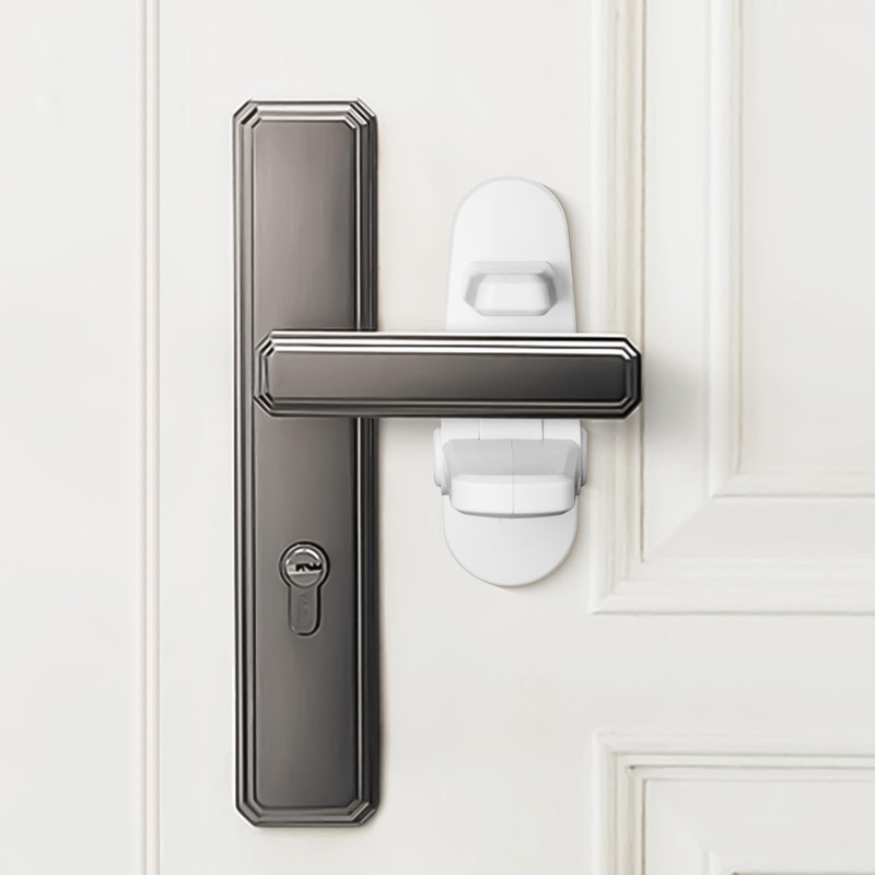 Jolik Improved Childproof Door Lever Lock(4 Pack) - Child Door