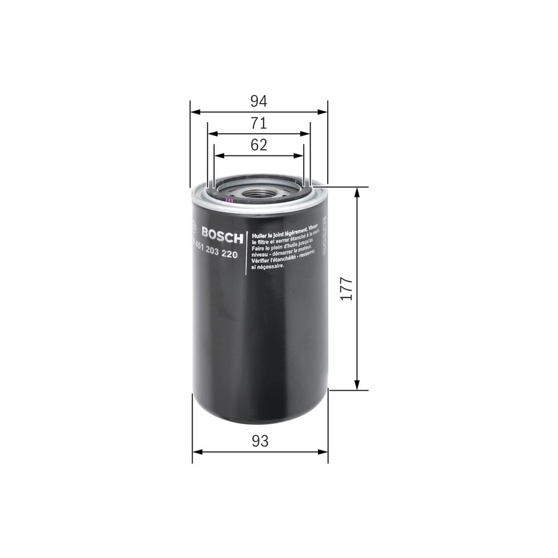 Bosch 0451203220 Oil Filter
