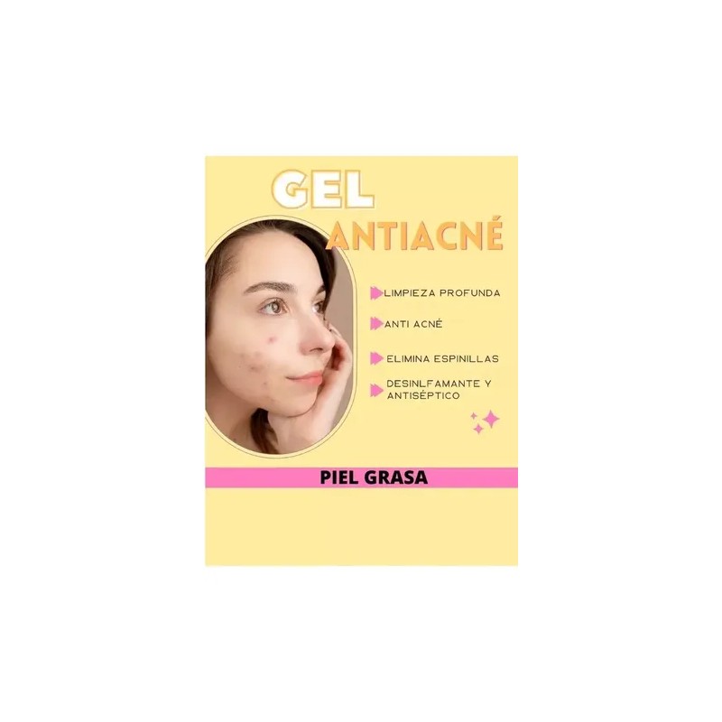 Gel Anti Acne Limpiador Secret Botanique Piel Normal 221ml