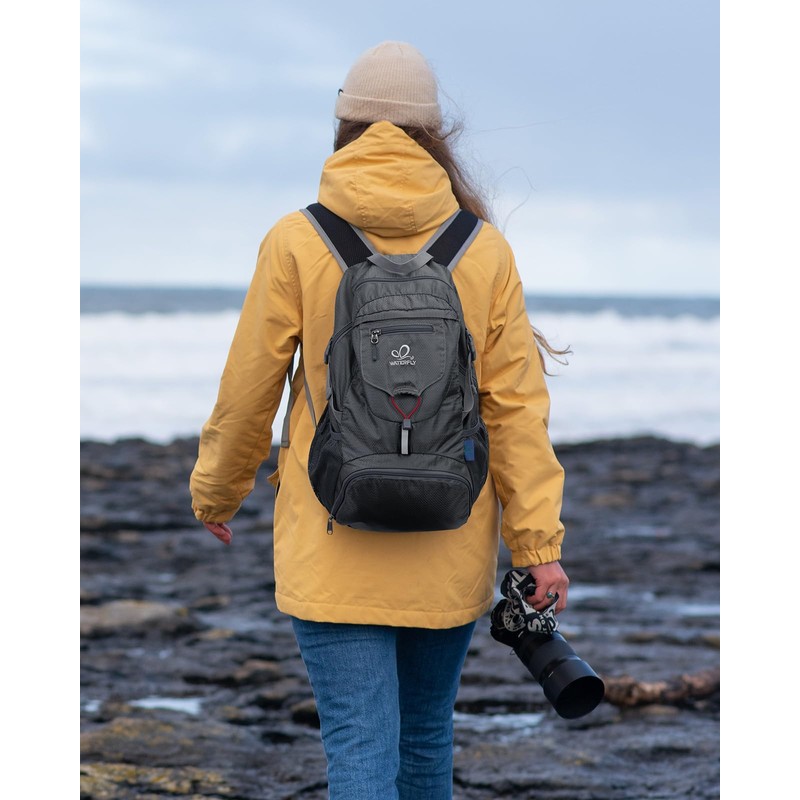WATERFLY Small Lightweight Packable Backpack: 20l Ultra Light Foldable Travel