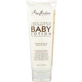 Shea Moisture 100 Percent Virgin Coconut Oil Baby Lotion By Shea Moisture for Kids - 8 Oz Body Lotion, 8 Ounce