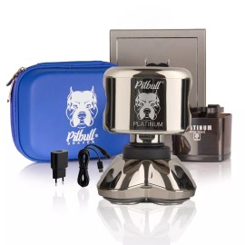 Skull Shaver Pitbull Platinum Pro:Head Shaver for Men - Wet/Dry Technology