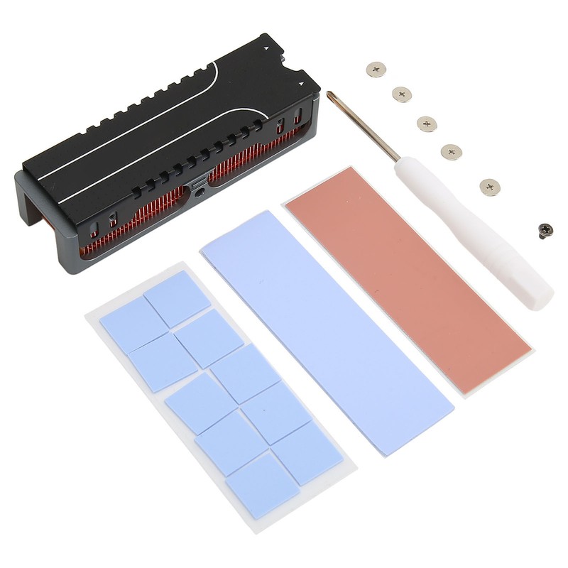 M.2 SSD Heatsink Good Fast Heat Dissipation 58 Exhaust Vents