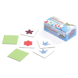 KnorrPrandell 218260877 Blanko-Legekarten (6 x 6 cm zum Gestalten eines individuellen Memorys, Inhalt 60 Karten)