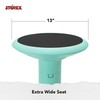 Storex Wiggle Stool, 12-18 Inch, Teal