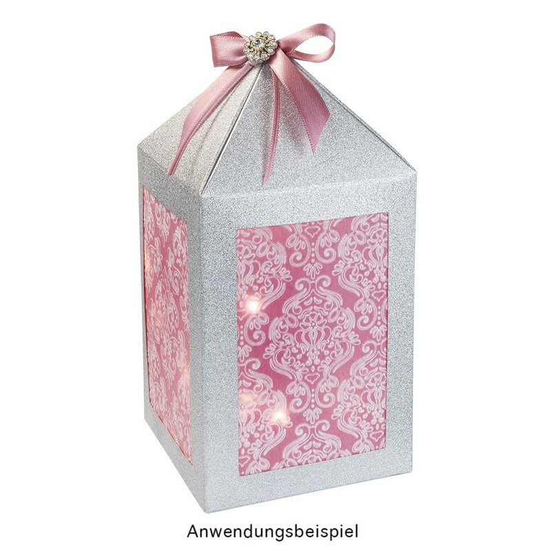 Ideen mit Herz Embossing Folder, Ornamentation 21, 14.5 cm x