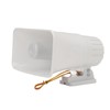 Electric Security Ring Siren Dual Tone Wired Alarm Siren Horn