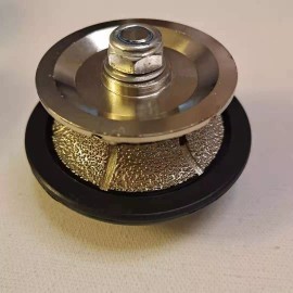 5" polishing pad granite glass travertine concrete 1 1/2" Full Bullnose Router Bit Core Drill Bit granite Concrete stone travertine