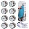 HEFA Towel Hooks, Towel Holder, Dish Towel Holder, Kitchen Organization,