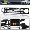 KAKABAS Front Grille with Daytime Running Light Bar Compatible with
