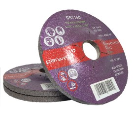 (Pack of 4) Parweld 115mm Grinding Discs for Steel (115 x 6.0 x 22.2mm) 4.5"